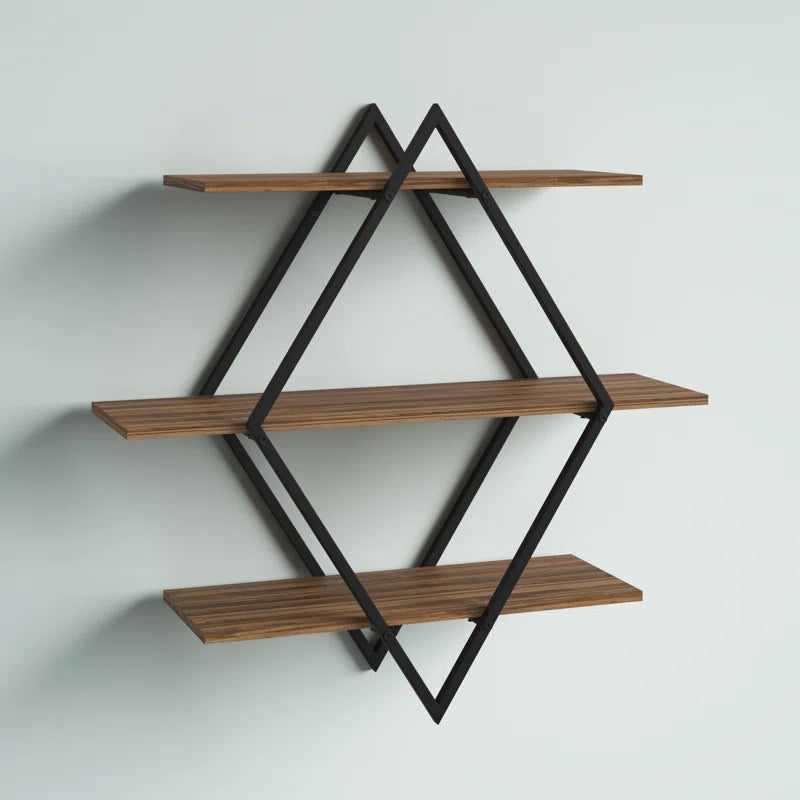 Midland 3 Piece Diamond Tiered Shelf